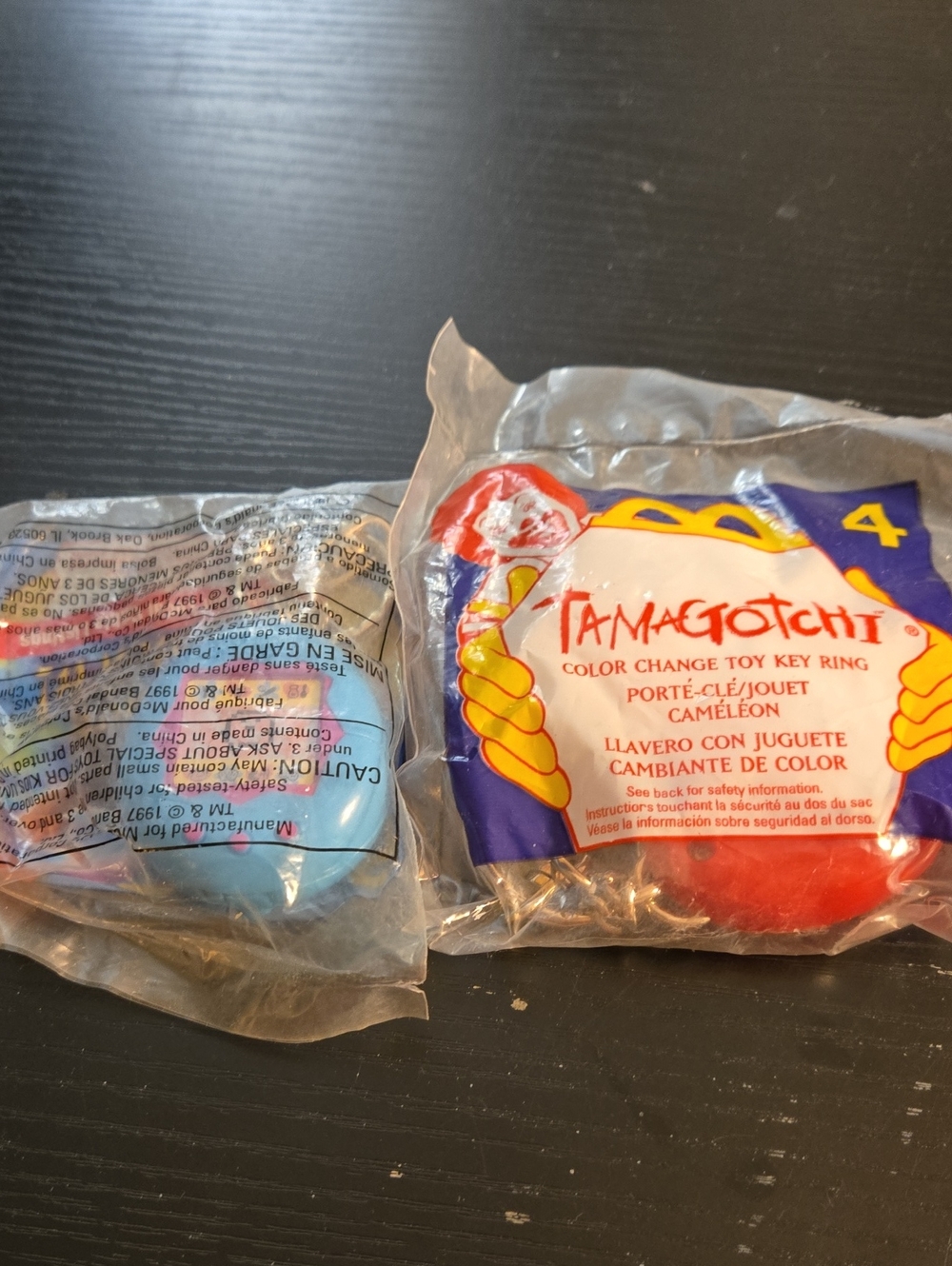 McDonald's Mini Tamagotchi Party Favors - Red   Blue